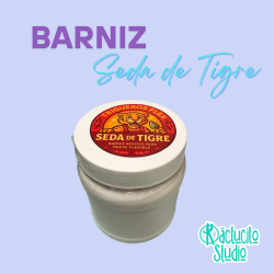 Barniz sellador para pasta flexible Seda de Tigre | Kactucito Studio