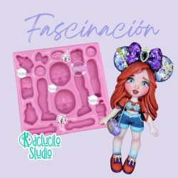 Molde Fascinación de Vango para Pasta Flexible | Kactucito Studio