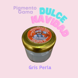 Pigmento Gris Perla 1 oz para porcelana fría | Kactucito Studio
