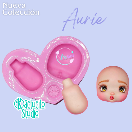 Molde Aurie de Vango para Pasta Flexible | Kactucito Studio