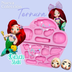 Molde Ternura de Vango para Pasta Flexible | Kactucito Studio