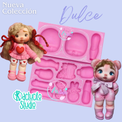 Molde Dulce de Vango para Pasta Flexible | Kactucito Studio