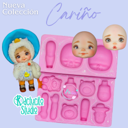 Molde Cariño de Vango para Pasta Flexible | Kactucito Studio