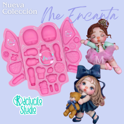 Molde Me Encantas de Vango para Pasta Flexible | Kactucito Studio