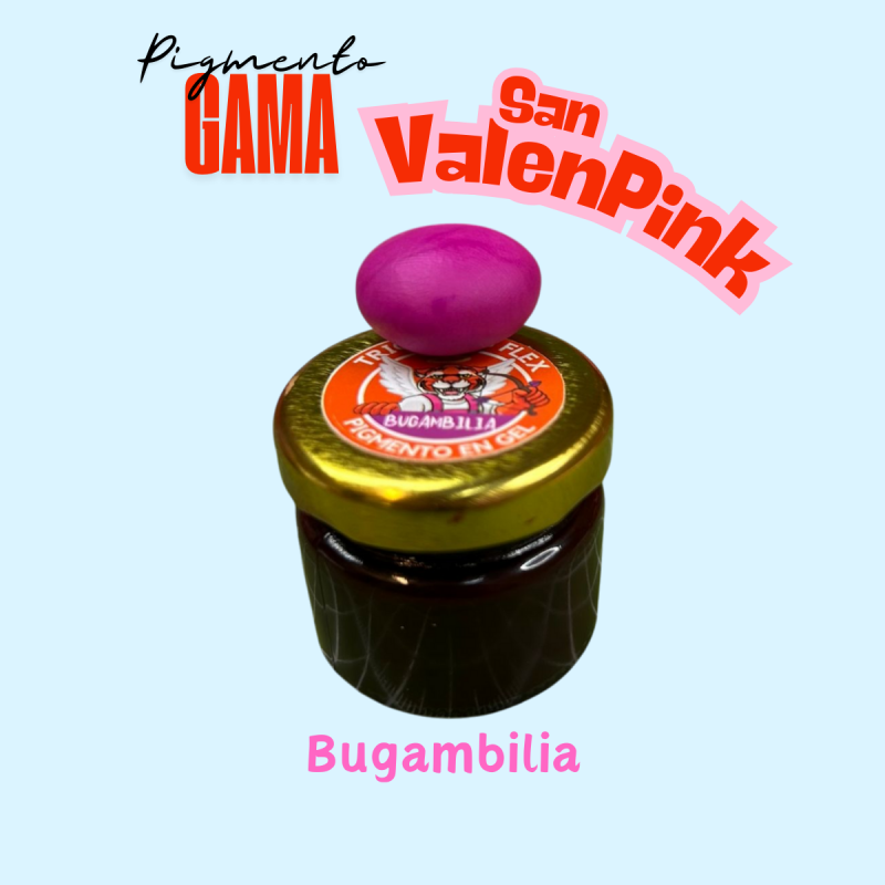 Pigmento Bugambilia para Pasta Flexible – Gama San ValenPink
