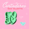 Love Cortadores San Valentín | Kactucito Studio