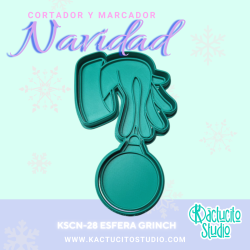 Cortador Mano de Grinch Edición Navidad | Kactucito Studio