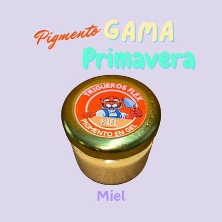 Pigmento Miel Trigueros Flex – Gama Primavera | Kactucito Studio