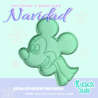 Cortador  Mickey Bufanda Navidad | Kactucito Studio