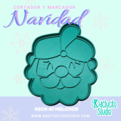 Cortador Rey mago Melchor | Kactucito Studio