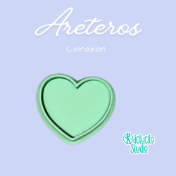 Corazón Areteros | Kactucito Studio
