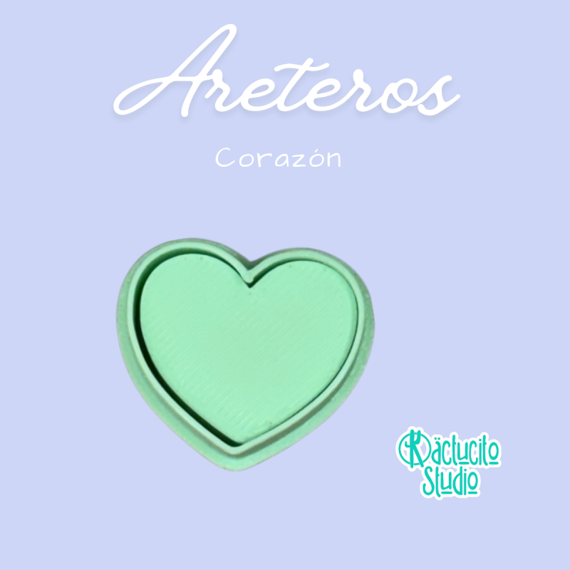 Corazón Areteros | Kactucito Studio