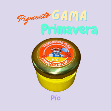 Pigmento Pío Trigueros Flex – Gama Primavera | Kactucito Studio