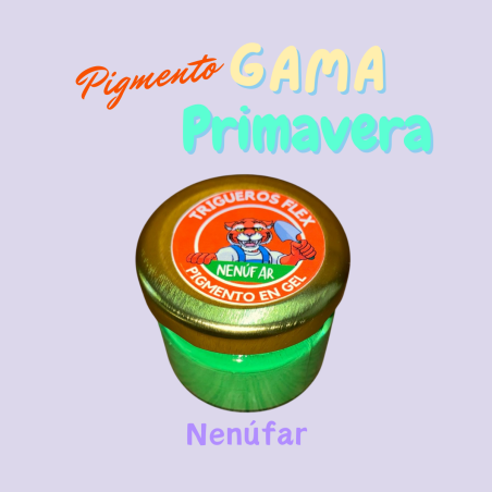 Pigmento Nenúfar Trigueros Flex – Gama Primavera | Kactucito Studio