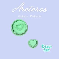 Galleta Rellena Areteros | Kactucito Studio