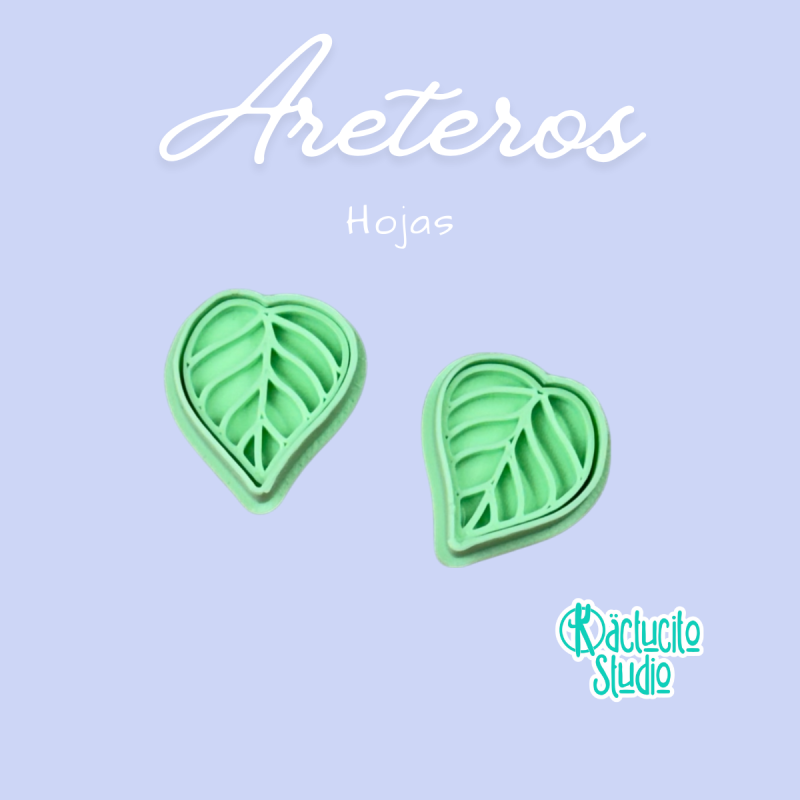 Hojas Areteros | Kactucito Studio