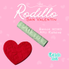 Rodillo Besos XOXO Alto Relieve | Kactucito Studio