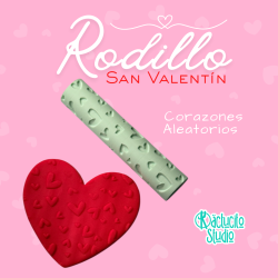 Rodillo Corazones Aleatorios | Kactucito Studio