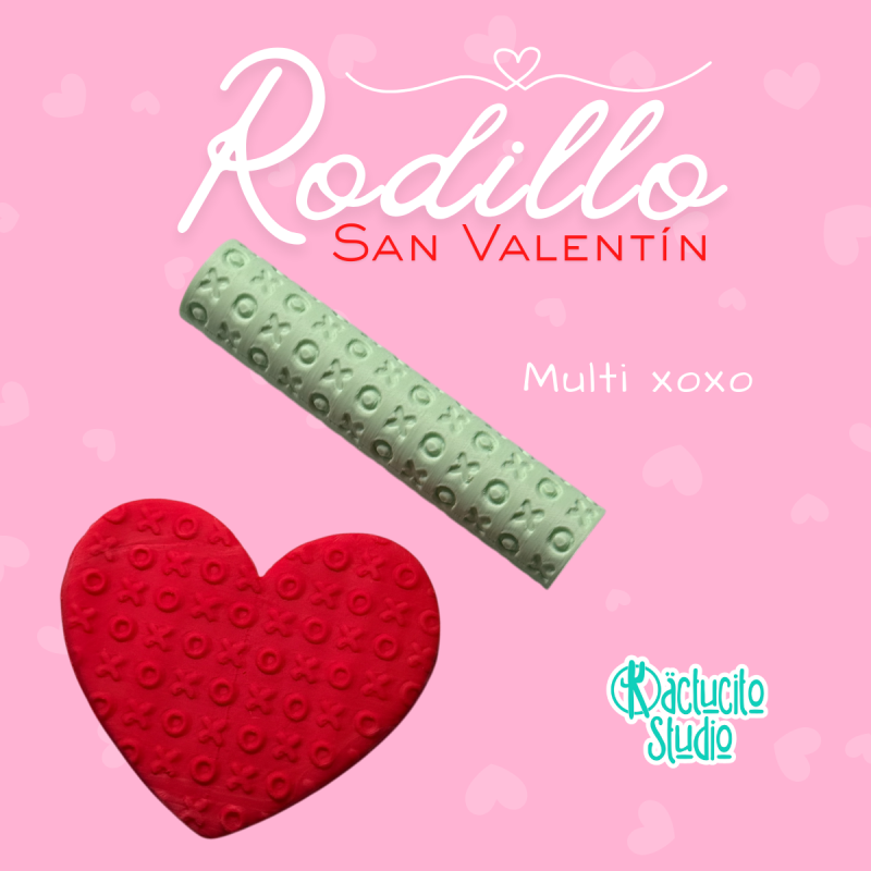 Rodillo Multi xoxo | Kactucito Studio