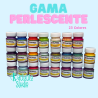 Pinturas acrilicas Duren gama colores perlecentes 23 colores