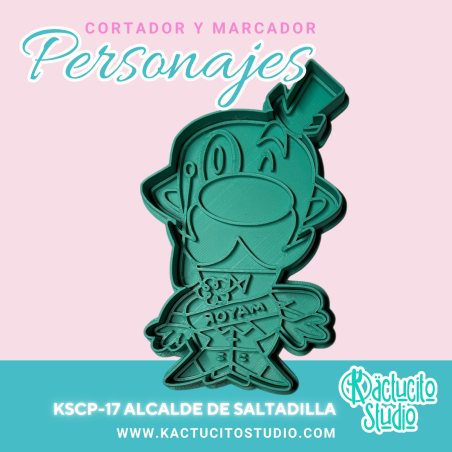 Alcalde de Saltadilla Cortador | Kactucito Studio