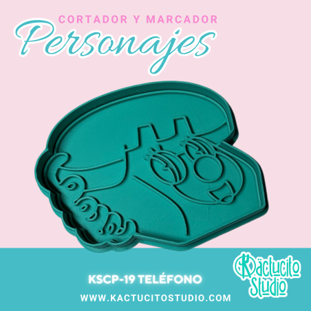 Teléfono Cortador | Kactucito Studio