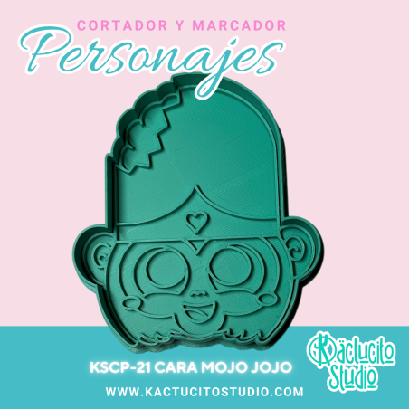 Cara Mojo Jojo Cortador | Kactucito Studio