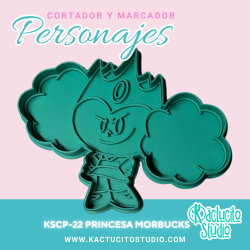 Princesa Morbucks Cortador | Kactucito Studio