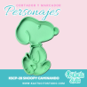 Snoopy Caminando Cortador | Kactucito Studio