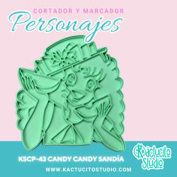 Candy Candy Sandía Cortador | Kactucito Studio