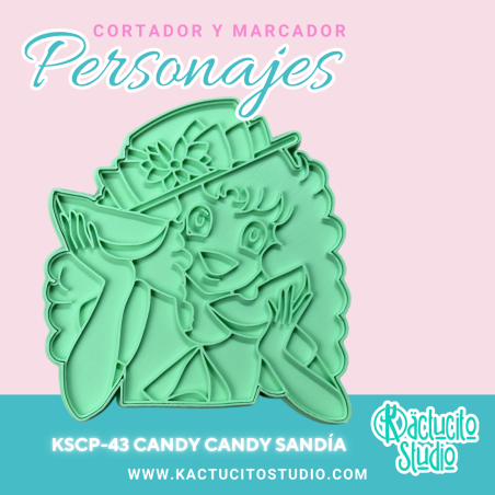 Candy Candy Sandía Cortador | Kactucito Studio