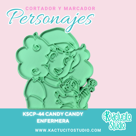Candy Candy Enfermera Cortador | Kactucito Studio