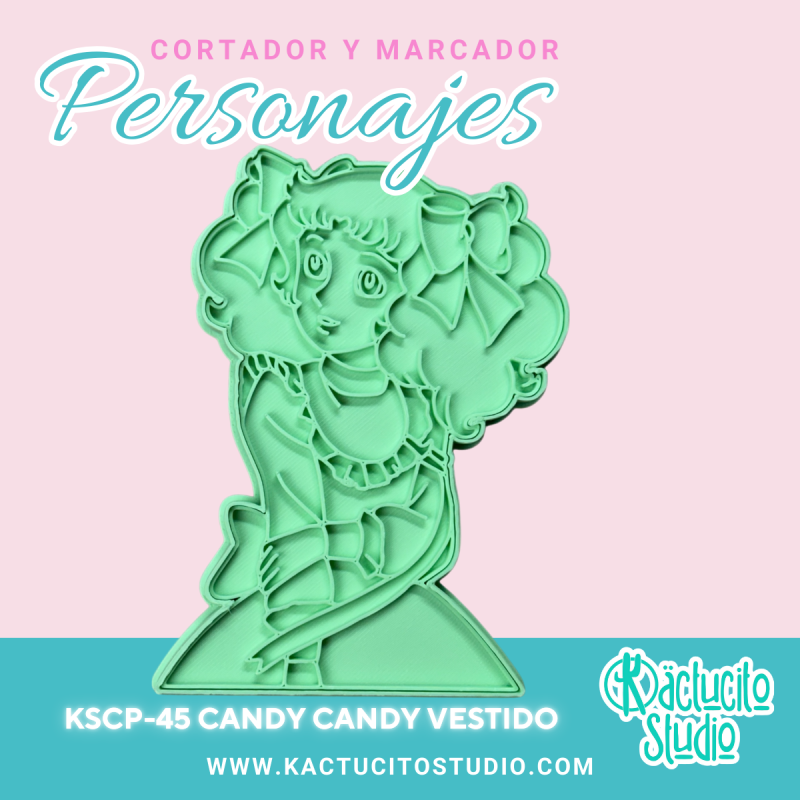 Candy Candy Vestido Cortador | Kactucito Studio