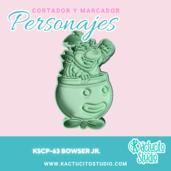 Bowser Jr Cortador | Kactucito Studio