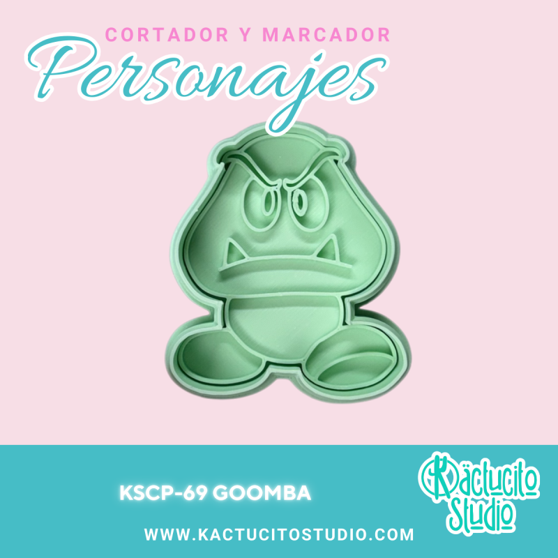 Goomba Cortador | Kactucito Studio