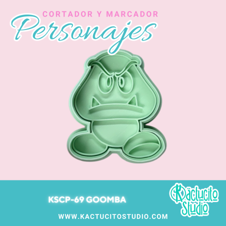 Goomba Cortador | Kactucito Studio