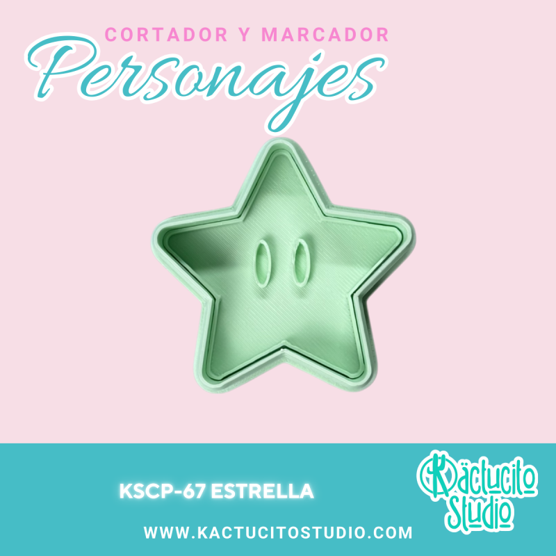 Estrella Cortador | Kactucito Studio
