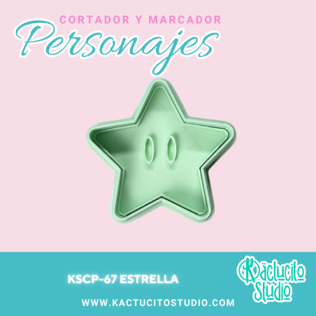 Estrella Cortador | Kactucito Studio