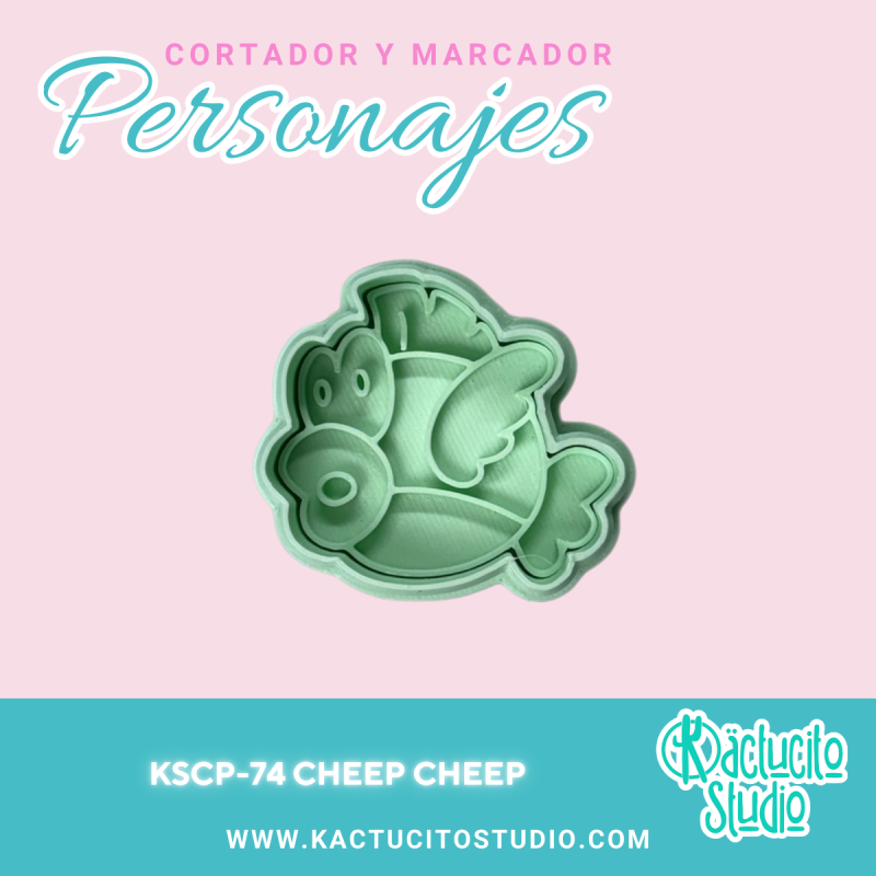 Cheep cheep Cortador | Kactucito Studio