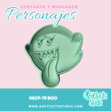 Boo Cortador | Kactucito Studio