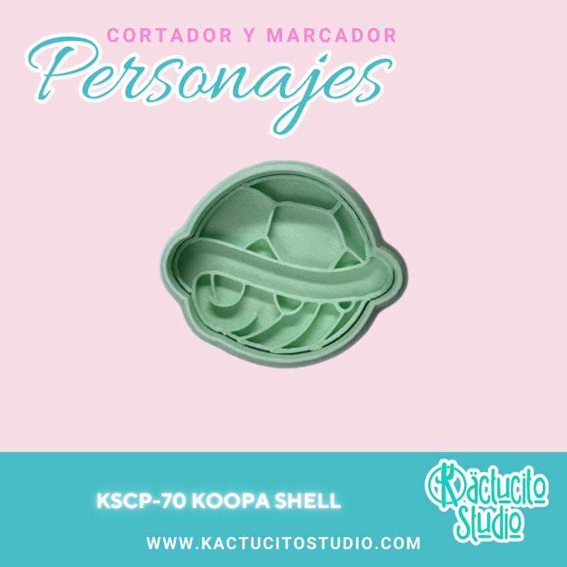 Koopa Shell Cortador | Kactucito Studio
