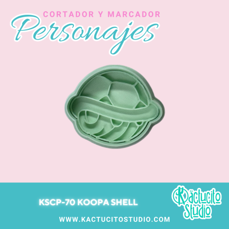 Koopa Shell Cortador | Kactucito Studio