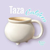 Taza Caldero 750 ml | Cerámica grande para pintar – Kactucito