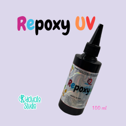 Resina UV 100 ml Curado Rápido para Manualidades | Kactucito Studio