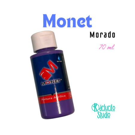 Pintura acrílica Morado | Kactucito Studio