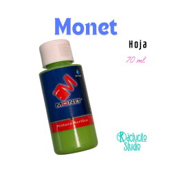 Pintura acrílica Hoja | Kactucito Studio