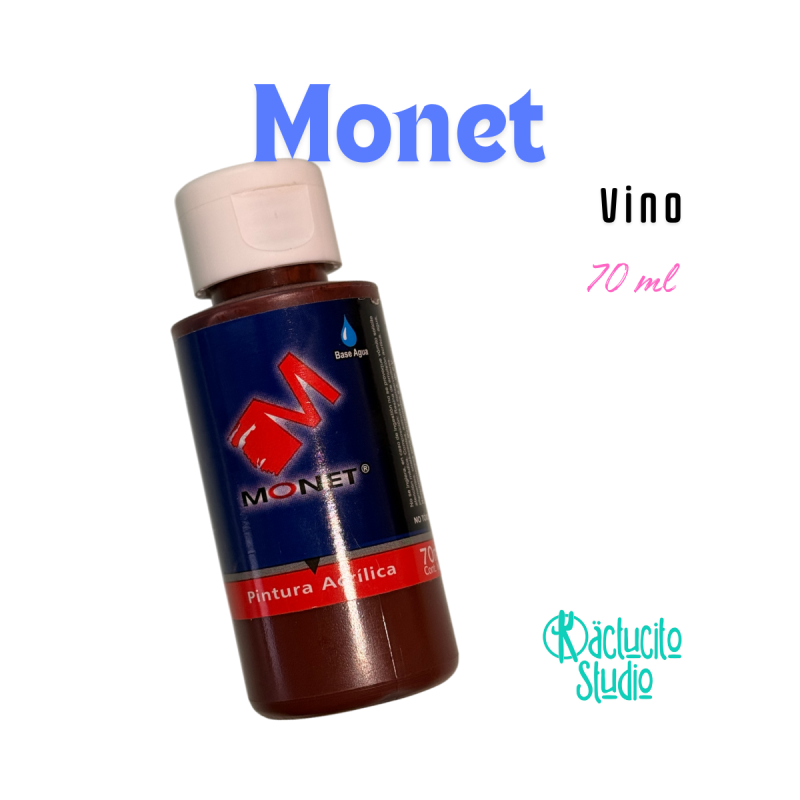 Pintura acrílica Vino | Kactucito Studio