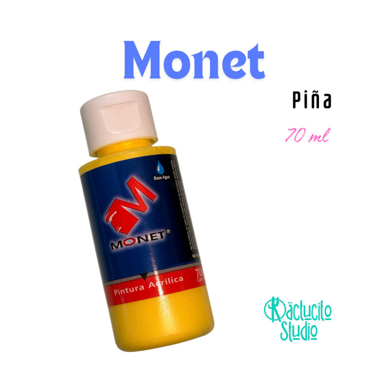 Pintura acrílica Piña | Kactucito Studio