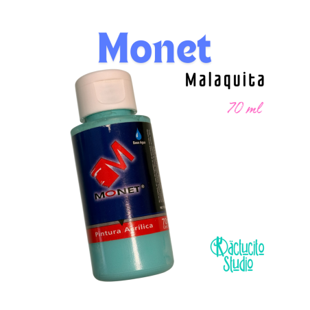 Pintura acrílica Malaquita | Kactucito Studio