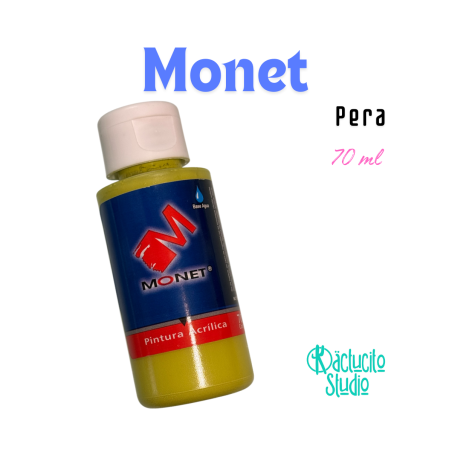 Pintura acrílica Pera | Kactucito Studio